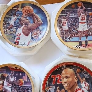 Michael Jordan collectibles plates